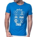 Scorp Graphics Volks World Baskılı Erkek Tişört - XL - Standart