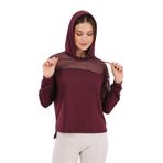 Scorp Katie Kadın Kapüşonlu Spor Sweatshirt Mürdüm XS