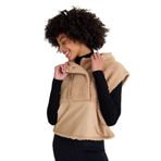 Scorp Melody Casual Kadın Peluş Yelek Camel L
