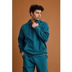 Scorp Origin Erkek Hoodie Sweatshirt Petrol M