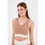 Scorp Sense Kadın Spor Büstiyer Bej L