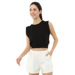 Scorp Spica Kadın Crop Atlet Siyah L