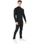 Scorp Thermo-Fit Erkek Termal Içlik Takım Alt Üst Kayak Içliği Siyah - 2XL