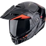 Scorpion Adx-2 Lewis Adv Motosiklet Kaskı Siyah Kırmızı