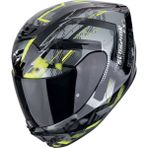 Scorpion Exo 391 Clutter Kapalı Motosiklet Kaskı Siyah / Sarı