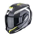 Scorpion Exo-Tech Evo Carbon Cosy Çene Açılabilir Motosiklet Kaskı Siyah Sarı