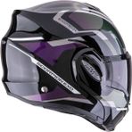 Scorpion Exo-Tech Evo Furio Çene Açılabilir Motosiklet Kaskı Siyah Chameleon
