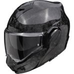 Scorpion Exo-Tech Evo Onyx Carbon Çene Açılabilir Motosiklet Kaskı Siyah - XS