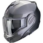 Scorpion Exo-Tech Evo Pro Çene Açılabilir Motosiklet Kaskı Metalik Gri - XL