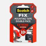 Scotch 19 mm 1.5 mt Güçlü Montaj Bandı