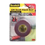 Scotch 4002 19 mm x 1 5 m Ekstra Güçlü Montaj Bant