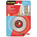 Scotch 4004 19mm x 1,5m Şeffaf Çift Taraflı Köpük Bant