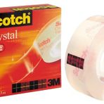 Scotch 600 19 mm x 33 mt Crystal Bant