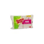 Scotch Brite 3M SB799 Endüstriyel Bulaşık Süngeri 4'lü 4 Paket (PEMBE)