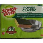 Scotch Brite Power Klasik Bulaşık Süngeri Yeşil 8'li Klasik Düz X 4 Paket Oluksuz ( 32 Sünger)