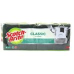 Scotch Brite Yeşil Klasik 8x4 Adet Düz Bulaşık Süngeri