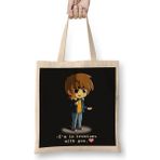 Scott Pilgrim Vs The World Im In Scott Bez Çanta Uzun Saplı - Açık Bej - 40 X 40