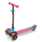 Scotti Glow 3 Tekerlekli Işıklı Scooter - Kırmızı