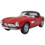 Scowetto Bmw 507 Diecast Model Araba Kırmızı 1:36 Ölçek
