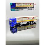 SCOWETTO Diecast Metal Tır Oyuncak – Süper Power Truck 24 Çek Bırak Tır Mavi