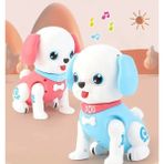 SCOWETTO Robot Köpek Hareketli Müzikli Işıklı Emeklemeye Yardımcı Bebek Oyuncak (TEK ADET FİYATIDIR.)