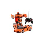 Scowetto Uzaktan Kumandalı Şarjlı Robota Dönüşen Araba Işıklı 1/18 Ölçek Transformers Robota Dönüşen Araba
