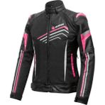 Scoyco JK153W Bayan 4 Mevsim Mont - Siyah - Pembe