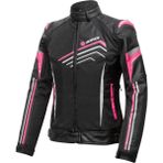 Scoyco JK153W Kadın Dört Mevsim Motosiklet Mont Siyah Pembe- L - Siyah-Pembe