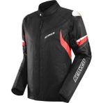 Scoyco JK176 Waterproof 4 Mevsim Motosiklet Montu Siyah Kırmızı - 2XL