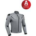 Scoyco JK194 Yazlık Tam Fileli Motosiklet Montu Çelik Omuz Korumalı (Kalıplar Dardır Lütfen Satıcıya Beden Sorunuz) - XL - Gri