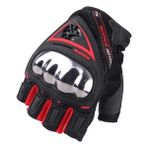 Scoyco MC44D Kırmızı Parmaksız Korumalı Eldiven