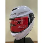 Scoyco X507 Gunes Vızorlu Kapalı Motosıklet Kaskı Beyaz