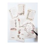 Scrapbook Love Kitap Sayfaları Scrapbook Kağıdı/ Bullet Journal/ Scrapbooking, Vintage Yazı temalı