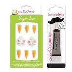 ScrapCooking Tatlı Süsleri Tavşan ve Havuç + Buzlanma Siyah Kalem