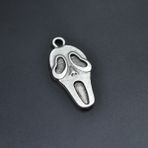 Scream - Çığlık Kolye Ucu - Antik Gümüş Kaplama - Kod:96