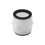 Screw Man Yer Üstü Havuzlar Pompa Havuz Hortumu Adaptörü 3,8 cm (3,8 cm) Intex ve Coleman Havuz Pompası Hortum Genişletici Konnektör, 2 L Halkalı Contalı
