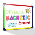 Scribbledo Küçük Beyaz Tahta Çocuklar için Kuru Silme Tahtası Taşınabilir 9"x12" Seyahat Çizimi Manyetik Mini Beyaz Tahta Öğrenciler Öğretmenler Okul Malzemeleri Lapboard Çocuklar ve Yeni Yürümeye Başlayan