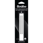 Scriks -Wizdesign Mini Blister 2li Tükenmez Kalem Yedeği (Scrikss Trio Serisi Uyumlu) - Siyah