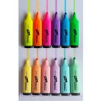 Scrikss 12 Renk Fosforlu Kalem Seti (6 Pastel+6 Canlı)