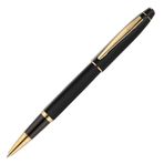 Scrikss 35 Mat Siyah Altın Roller Kalem