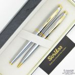 Scrikss 39 Gold Krom İsme Hediye Roller Tükenmez Kalem Seti