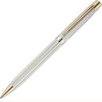 Scrikss 722W Gold Krom Tükenmez Kalem