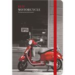 Scrikss Defter Red Motorcycle A5 çizgili