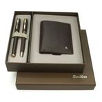 Scrikss DR242 39 Dolma Kalem Tükenmez Kalem ve Komfort Cüzdan Set