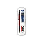 Scrikss Graph-X 3'lü Set Mekanik Kurşun Kalem 0.7 mm Kırmızı