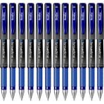 Scrikss Jel İmza Kalemi 1.0 mm Mavi 12 Adet Kalem Seti Yazım Kolaylığı Sağlar