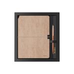 Scrikss SD600-12 VERONA VİZON A5 DEFTER & 800 ROLLER TİTANYUM KROM -- KALEM SEPETİ --