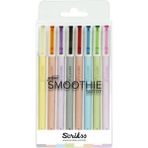Scrikss Smoothıe Jel Kalem Seti 8 Li Blister Pastel Renkler 0,7 mm Yazım Kalınlığı