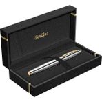 Scrikss - Wizdesign 35 Roller Kalem Gold Krom (Ömür Boyu Garantili-Kutulu-Kişiye Özel) - 1 Adet - Gold - Krom