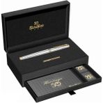 Scrikss & WizDesign Heritage Dolma Kalem Gold Krom M Uç ÖMÜR BOYU GARANTİLİ / KİŞİSELLEŞTİRİLEBİLİR - Gold - Krom